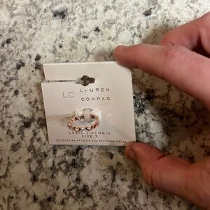 Rose gold ring . Brand New.